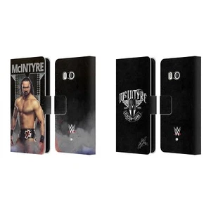 OFFICIAL WWE DREW MCINTYRE LEATHER BOOK WALLET CASE COVER FOR HTC PHONES 1 - Picture 1 of 7