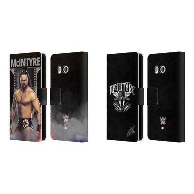 OFFICIAL WWE DREW MCINTYRE LEATHER BOOK WALLET CASE COVER FOR HTC PHONES 1 - Image 1 of 4