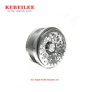 KEBEILEE CNC 2.9'' Aluminum Bead Lock Wheel For Axial SCX6 Trail Honcho 1/6 1pcs - Picture 1 of 25