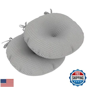 LVTXIII Outdoor Fluffy Bistro Chair Cushions Patio 15-Inch Round Seat Cushion - Picture 1 of 5