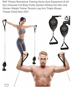 Workout Equipment For Fitness Resistance Training (New) LDH-991 RAF LeafPull - Picture 1 of 6