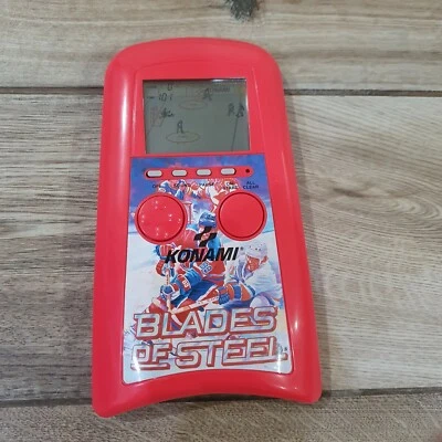 Juego electrónico de hockey portátil vintage KONAMI BLADES OF STEEL Foto 1 de 4