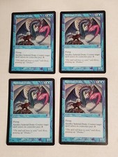 MTG Playset 4x Spiketail Drake (Prophecy/Blue/U) - BGM