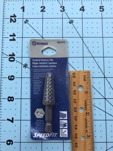Kobalt 1/2 Zoll konische rotierende Feile 0227515 - Bild 1 von 5