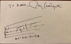 Jay Livingston Signed Autographed Bonanza Theme Silver Bells Mona Lisa with COA