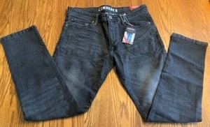 COMPANY 81 Mens STRATFORD Skinny Fit Grey JEANS W (28 36) I (30-32) C00JN553 NWT - Picture 1 of 2