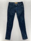 Tripp New York Daang Goodman Jeans Women's 5 Dark Wash Blue Distressed Denim