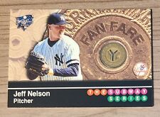2000 Topps Subway Series JEFF NELSON Fanfare Token Card World Series Yankees
