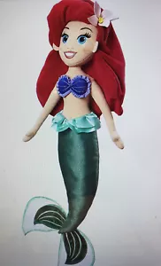 Disney Parks Ariel Plush Doll Medium 18 Inch The Little Mermaid 30th Anniversary - Picture 1 of 10