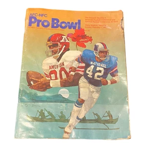 Programa Pro Bowl AFC-NFC de colección 1981  - Imagen 1 de 6
