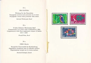 LIBRETTO SVIZZERA 1966 FRANCOBOLLI DI PROPAGANDA - Bild 1 von 2