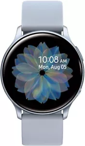 Samsung Galaxy Watch Active2 Silver Fitness Sleep Tracking 44mm Acceptable - Picture 1 of 7