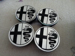 ALFA ROMEO ALFA 75 33 ALFA 164 155 COPRIMOZZO CERCHI RUOTE BORCHIE CAPS 50M - Bild 1 von 3
