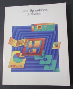 Foglio di calcolo Lotus per manuale DeskMate 1989 - Foto 1 di 5