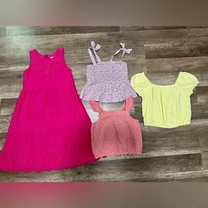 Gap Kids Girl's Dress & blouses bundle, Size S(6/7) - Picture 1 of 7