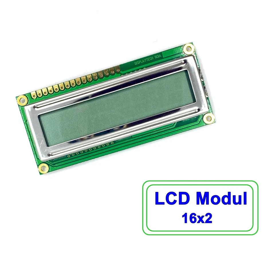 LCD 16x2 Character Displays Anzeige Modul 162A FC BW-4LP #T-50 - Bild 1 von 1