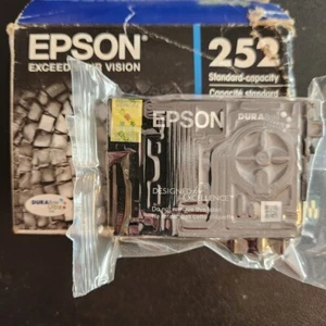 (1) Epson 252 Black Ink Cartridge (T252120-D2) - Picture 1 of 1