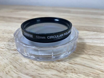 Sunpak Circular Polarizing C-PL 52mm Lens Filter Made in Japan  O40116 - Image 1 of 4