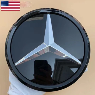 Fit For Mercedes Benz W205 W212&W207 Front Grille Mirror Glass Badge Star Emblem - Image 1 of 4
