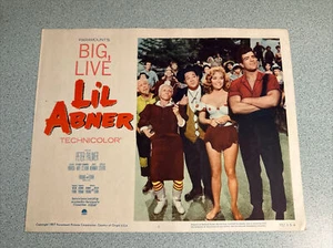 LIL ABNER 1959 Movie Lobby Card Daisy Mae Mammy Pappy Yokum Al Capp Paramount - Picture 1 of 2
