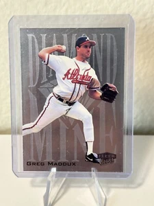 2000 Fleer Ultra Greg Maddux Diamond Mine Atlanta Braves Baseballkarte #1 - Bild 1 von 2