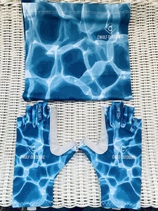 Neck Gaiter + Matching Gloves(size S/M) Fishing Biking Skiing UV Protection - Picture 1 of 10