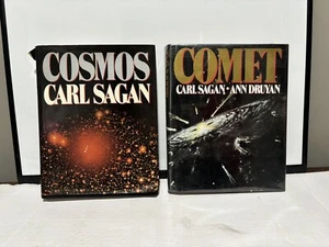 Carl Sagan Buch 2 Stück: Komet und Kosmos Hardcover HC 1980er - Bild 1 von 8