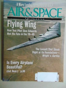 AIR & SPACE Magazine June/July 1997 FLYING WING - Picture 1 of 1