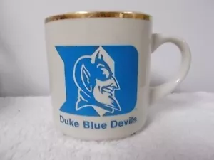 Duke University Blue Devils Porcelain Coffee Tea Cup Mug - Picture 1 of 6