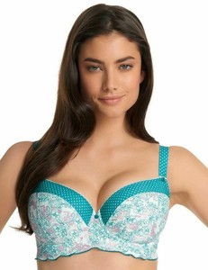 Freya Secret Garden Underwired Half Cup Padded Bra 1373 Breeze