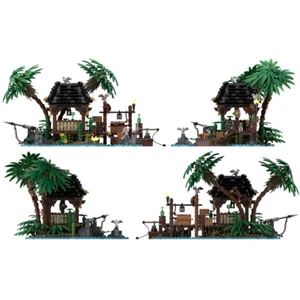 ZITIANYOUBUILD Pirateโs Getaway 1085+ Pieces Model Building Toys Set MOC Build - Picture 1 of 7