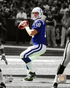 Fútbol americano de la NFL Peyton Manning Indianapolis Colts impresión fotográfica #1456 - Imagen 1 de 4