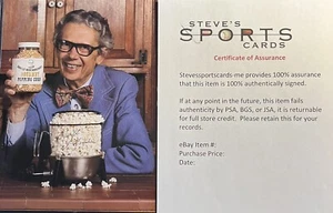 Orville Redenbacher Signed 8x10 Color Photo Autograph w/ Top Loader & COA - Picture 1 of 4