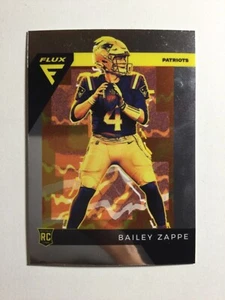 2022 Panini-Chronicles Flux #FX-4 BAILEY ZAPPE NM/MT NFL FOOTBALL CARD - Bild 1 von 1