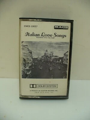 Plettro Mandolin Quartet Italian Love Songs (Rainbow Over The Gulf) Cassette VG+ - Image 1 of 4