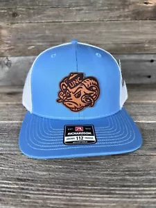 University of North Carolina Tar Heels Leather Patch Hat - Picture 1 of 2
