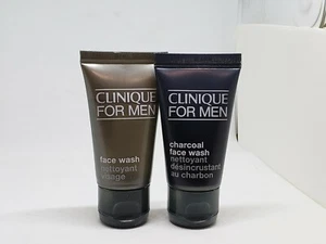 Clinique for men face wash 1oz + charcoal face wash 1oz 30ml - Picture 1 of 1