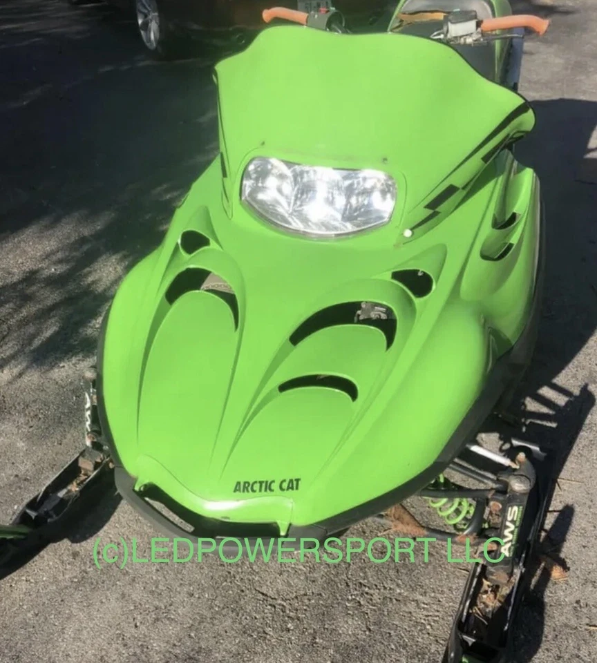 2002 Arctic Cat ZR 800 LED Headlight Upgrade Kit Plug & Play (4 Bulbs) HI And LO - Image 1 of 4