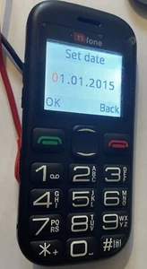 TTfone Jupiter 2 TT850 - (Black) Keypad Retro Mobile Phone w/Senior SOS Button - Picture 1 of 3