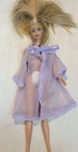 Barbie Puppe Lavendel Nachthemd von 1990 💜 Kleidung C319G - Bild 1 von 9