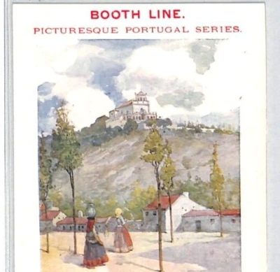 PORTUGAL GB Art Postcard BOOTH LINE *Lieria* Ship Co Advert LADIES COSTUME PF226 - Image 1 of 4