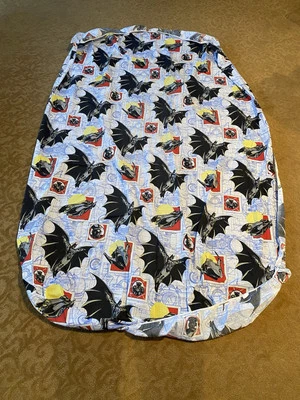 Lençóis antigos BATMAN RETURNS duplo plano e ajustado 1992 DC COMICS - Imagem 1 de 4