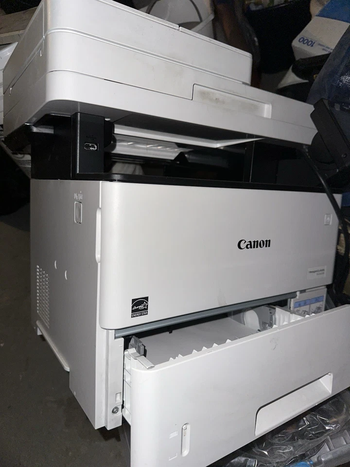 NEW - White Canon Color Printer imageCLASS D1620, Mint Condition - Image 1 of 4