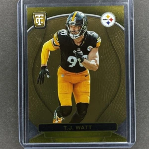 2024 Panini Totally Certified TJ Watt #79 Orange Mirror /399 Pittsburgh Steelers - Bild 1 von 3
