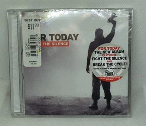 FOR TODAY - FIGHT THE SILENCE (NEUE versiegelte CD, 2014) Factory Sealed Hype Sticker - Bild 1 von 3