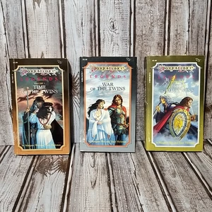 Dragonlance Legends Trilogy - Time War Test of the Twins Weis & Hickman 1986 TSR - Picture 1 of 9