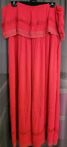 NWOT Boob Tube Off The Shoulder Gypsy Boho Long Maxi Dress FREE TRACKED DELIVERY - Picture 1 of 5