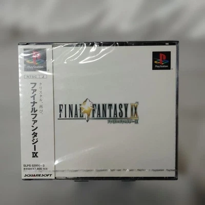 Final Fantasy IX PS1 Japan SLPS-02000-3 Brand New Factory Sealed PlayStation - Image 1 of 4