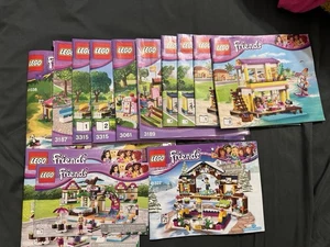 LEGO Friends Instruction Manual Lot x35 Olivia’s House 3315 Camper 3184 + More - Picture 1 of 6