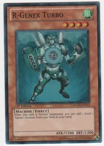 R-Genex Turbo - HA03-EN014 - Super Rare - 1st Edition - Damaged - Picture 1 of 1